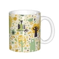 thumbnail image 1 of Yiaed Animal Tree Print Ceramics Coffee,Large Handle Design,Extra Large Tea and Coffee Cup for Office and Home Mugs, 1 of 6