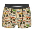 thumbnail image 1 of Yiaed Animal Truck Print Men's Soft Cotton Boxer Shorts Breathable Boxers Underwear Moisture-Wicking Underwear Stretch Boxer Briefs for Man-X-Large, 1 of 5