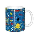 thumbnail image 1 of Yiaed Animals1 Print Ceramics Coffee,Large Handle Design,Extra Large Tea and Coffee Cup for Office and Home Mugs, 1 of 6