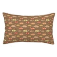 thumbnail image 1 of Yiaed Armadillo Floral 1 Print Brushed Microfiber Envelope Pillowcases, Standard,Envelope Closure Pillow Cases(No pillow core)-20"x30", 1 of 6
