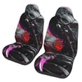 thumbnail image 1 of Yiaed Artistic Skull Print Car Seat Covers,Universal Auto Seats Protector Fits for Car,SUV Sedan,Truck,Automotive Seat Covers & Accessories(Two packs), 1 of 7