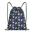 thumbnail image 1 of Yiaed Astronaut Corgi Print Drawstring Bags Drawstring Backpack Bulk String Back Pack Gym Sport Bag-Small, 1 of 5