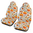 thumbnail image 1 of Yiaed Autumn Pumpkin Blossoms Print Car Seat Covers,Universal Auto Seats Protector Fits for Car,SUV Sedan,Truck,Automotive Seat Covers & Accessories(Two packs), 1 of 7