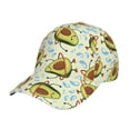 thumbnail image 1 of Yiaed Avocado Doing Sport Print Cap Adjustable Size for Running Workouts and Outdoor Activities All Seasons, 1 of 1