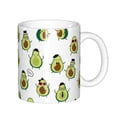 thumbnail image 1 of Yiaed Avocado Friends Print Ceramics Coffee,Large Handle Design,Extra Large Tea and Coffee Cup for Office and Home Mugs, 1 of 6