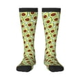 thumbnail image 1 of Yiaed Avocado Print Great elasticity Adult Stockings Sports socks for Men and Women, 1 of 6