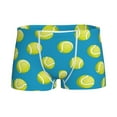 thumbnail image 1 of Yiaed Ball Tennis Print Boys' Boxer Briefs Cotton Casual Stretch Comfort Boys Boxers - Kids Boxer Briefs Underwear for Boys (6-18)-Medium, 1 of 5