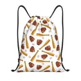 thumbnail image 1 of Yiaed Baseball Sport Print Drawstring Bags Drawstring Backpack Bulk String Back Pack Gym Sport Bag-Small, 1 of 5