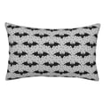 thumbnail image 1 of Yiaed Bat Print Brushed Microfiber Envelope Pillowcases, Standard,Envelope Closure Pillow Cases(No pillow core)-14"x20", 1 of 6