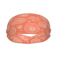 thumbnail image 1 of Yiaed Beautiful Corals Print Sports Headbands,Moisture Wicking Workout Headband, Sweatband Headbands for Running,Cycling for Women and Men, 1 of 8