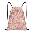 thumbnail image 1 of Yiaed Beautiful Fox Print Drawstring Bags Drawstring Backpack Bulk String Back Pack Gym Sport Bag-Medium, 1 of 5