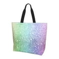 thumbnail image 1 of Yiaed Beautiful Glitter Print Handbag for Women Tote Purse Shoulder Bag Large Fashion Hobo Purse Handbag Shopping Tote, 1 of 5