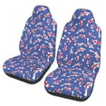 thumbnail image 1 of Yiaed Beautiful Koi Fish Print Car Seat Covers,Universal Auto Seats Protector Fits for Car,SUV Sedan,Truck,Automotive Seat Covers & Accessories(Two packs), 1 of 7
