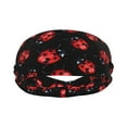 thumbnail image 1 of Yiaed Beautiful Red Ladybug Print Sports Headbands,Moisture Wicking Workout Headband, Sweatband Headbands for Running,Cycling for Women and Men, 1 of 8
