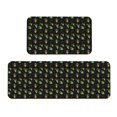 thumbnail image 1 of Yiaed Bee Floral Kitchen Rugs Sets of 2 Kitchen Mats Cushioned Anti Fatigue Kitchen Rug Tapetes Para Cocina for Sink,Laundry Room, 1 of 6