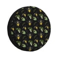 thumbnail image 1 of Yiaed Bee Floral Print Tire Wheel Cover, Waterproof Spare Tire Cover Fit for Jeep, Truck,Trailer, RV, SUV, Camper and Most Vehicle-15 inch, 1 of 6