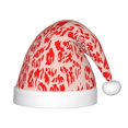 thumbnail image 1 of Yiaed Beef1 Print Hat,Santa Claus Hat For Xmas Party, Christmas Hat For Boys Girls Child Infant Holiday Hat, 1 of 6