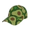 thumbnail image 1 of Yiaed Big Colorful Avocados Print Cap Adjustable Size for Running Workouts and Outdoor Activities All Seasons, 1 of 5