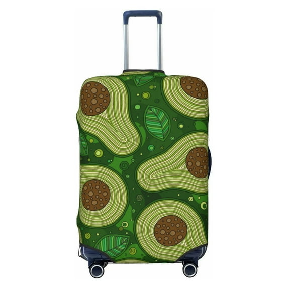 Yiaed Big Colorful Avocados Print Travel Luggage Cover Suitcase Protector Fits 18-32 Inch Luggage Wheel Covers Patterned Elastic Luggage Anti-scratch（No luggage）-Small