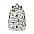 thumbnail image 1 of Yiaed Black Cat And Snake Print Backpack, Premium Laptop Backpack, Travel Backpack for Women, Lightweight Backpacks, Comfortable Back Pack-Small, 1 of 7