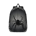 thumbnail image 1 of Yiaed Black Spiders Print Backpack, Premium Laptop Backpack, Travel Backpack for Women, Lightweight Backpacks, Comfortable Back Pack-Small, 1 of 5