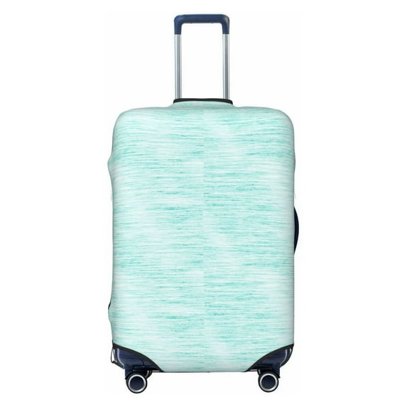 Yiaed Blue Bright Print Travel Luggage Cover Suitcase Protector Fits 18-32 Inch Luggage Wheel Covers Patterned Elastic Luggage Anti-scratch(No luggage)-Small