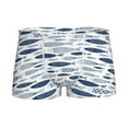 thumbnail image 1 of Yiaed Blue Fish Print Boys' Boxer Briefs Cotton Casual Stretch Comfort Boys Boxers - Kids Boxer Briefs Underwear for Boys (6-18)-Large, 1 of 5