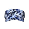 thumbnail image 1 of Yiaed Blue Lightning2 Print Sport Sun Visor Hats Adjustable Empty Top Baseball Cap Cotton Ball Caps for Women and Men, 1 of 5