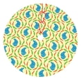 thumbnail image 1 of Yiaed Blue Rabbit Print Christmas Tree Skirt , Tree SkirtsTree Mat for Christmas Winter Holiday Indoor Decorations-48", 1 of 7