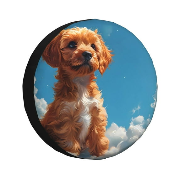 Yiaed Blue Sky Cloud Puppy 标题-14 inch