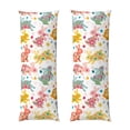 thumbnail image 1 of Yiaed Body Pillow Cover, Ultra Soft Microfiber Pillowcases, Breathable Long Pillow Case, Envelope Closure-Boho Bunny (20x54 inch)（Pillow core not included）, 1 of 5