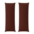 thumbnail image 1 of Yiaed Body Pillow Cover, Ultra Soft Microfiber Pillowcases, Breathable Long Pillow Case, Envelope Closure-Brown (20x54 inch)（Pillow core not included）, 1 of 5