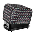 thumbnail image 1 of Yiaed Bohemian Chicken Print Two Slice Bread Machine Cover, Universal Size Kitchen Appliance Cover for Bread Machine,Bread Machine Cover, 1 of 7