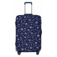 thumbnail image 1 of Yiaed Bone And Star For American Print Travel Luggage Cover Suitcase Protector Fits 18-32 Inch Luggage Wheel Covers Patterned Elastic Luggage Anti-scratch（No luggage）-Large, 1 of 5