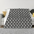 thumbnail image 1 of Yiaed Bowling Pins Print Blanket Throw Blanket Soft Cozy Flannel Blanket for Home Bed Sofa Couch Chair-60"x50", 1 of 6