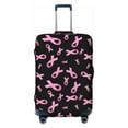 thumbnail image 1 of Yiaed Breast Cancer Awareness Print Travel Luggage Cover Suitcase Protector Fits 18-32 Inch Luggage Wheel Covers Patterned Elastic Luggage Anti-scratch（No luggage）-, 1 of 5