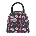 thumbnail image 1 of Yiaed Breast Cancer Awareness1 Print Lunch Bag Adult Insulated Lunch Box, Leakproof Cooler Food Lunch Containers Reusable High Capacity Lunch Tote Bags-One Size, 1 of 6