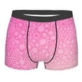 thumbnail image 1 of Yiaed Breast Cancer Pink Ribbons Awareness Print Men's Soft Cotton Boxer Shorts Breathable Boxers Underwear Moisture-Wicking Underwear Stretch Boxer Briefs for Man-Small, 1 of 5