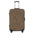 thumbnail image 1 of Yiaed Brown Leopard Print Travel Luggage Cover Suitcase Protector Fits 18-32 Inch Luggage Wheel Covers Patterned Elastic Luggage Anti-scratch（No luggage）-Large, 1 of 5