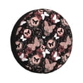 thumbnail image 1 of Yiaed Butterflies1 Print Tire Wheel Cover, Waterproof Spare Tire Cover Fit for Jeep, Truck,Trailer, RV, SUV, Camper and Most Vehicle-14 inch, 1 of 6