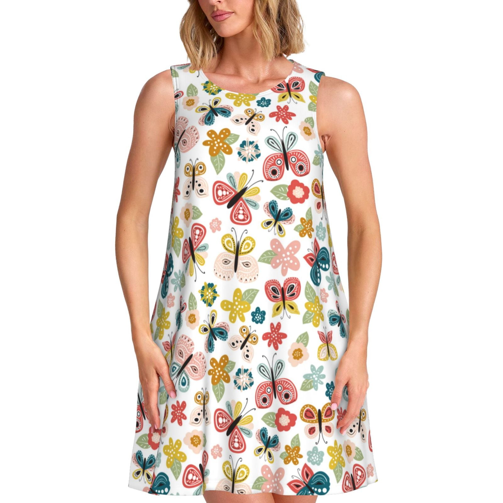All-Over Print Women's Sleeveless Dress main image 0