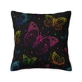 thumbnail image 1 of Yiaed Butterfly Print Pillow Covers Super Soft Decorative Square Throw Pillow Covers Case Cushion Covers for Sofa Couch Bedroom Car Decor（No pillow core）-16"x16", 1 of 7