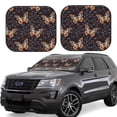 thumbnail image 1 of Yiaed Butterfly1 Print Car Front Windshield Sun Shade,Foldable Anti-UV Car Sunshade for Front Window for Most Vehicles-Medium, 1 of 5