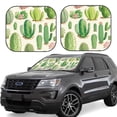 thumbnail image 1 of Yiaed Cactus And Succulent Print Car Front Windshield Sun Shade,Foldable Anti-UV Car Sunshade for Front Window for Most Vehicles-Large, 1 of 5