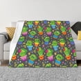 thumbnail image 1 of Yiaed Cactus In Pots Print Blanket Throw Blanket Soft Cozy Flannel Blanket for Home Bed Sofa Couch Chair-80"x60", 1 of 6