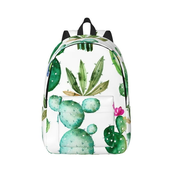 Yiaed Cactus Plants1 Print Backpack, Premium Laptop Backpack, Travel Backpack for Women, Lightweight Backpacks, Comfortable Back Pack-Medium