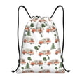 thumbnail image 1 of Yiaed Camp Van Print Drawstring Bags Drawstring Backpack Bulk String Back Pack Gym Sport Bag-Medium, 1 of 5