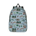 thumbnail image 1 of Yiaed Camping Caravan Print Backpack, Premium Laptop Backpack, Travel Backpack for Women, Lightweight Backpacks, Comfortable Back Pack-Small, 1 of 5