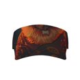 thumbnail image 1 of Yiaed Candle Shepherd Dog Print Sport Sun Visor Hats Adjustable Empty Top Baseball Cap Cotton Ball Caps for Women and Men, 1 of 5