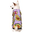 thumbnail image 1 of Yiaed Cartoon Avocados Print Dog Hoodie Security Pet Dog Costume Pets Dog Hoodie Sweatshirt with Pocket for Small Dogs-Large, 1 of 5